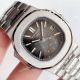 Swiss Grade 1 Copy Patek Philippe Nautilus Stainless steel Grey Face watch 40-5mm (4)_th.jpg